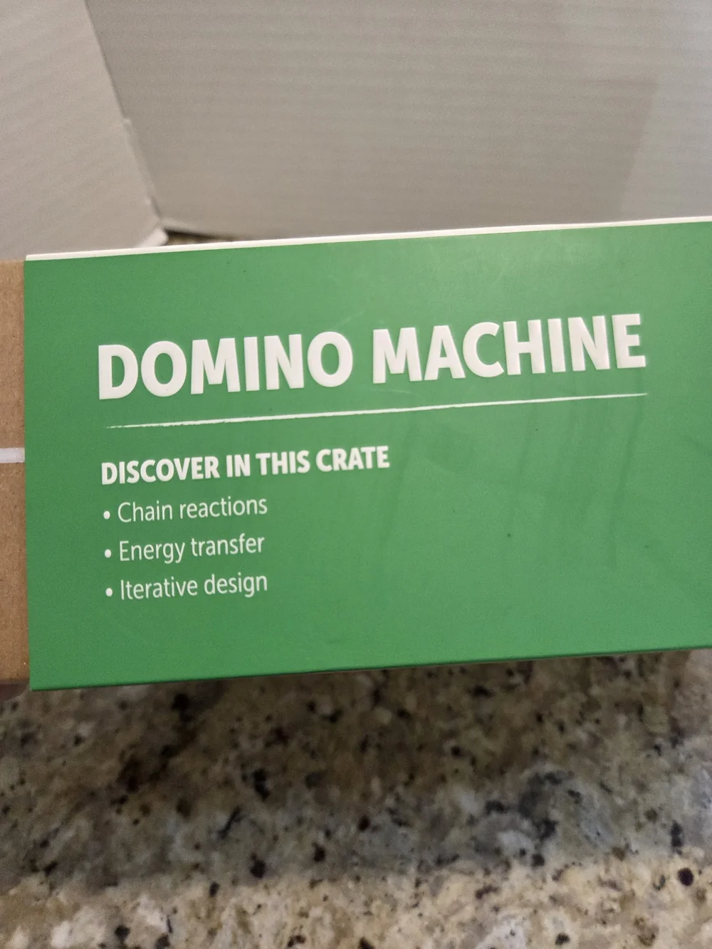 KiwiCo Kiwi Crate Domino Machine STEM Learning Kit Creative Toy Wooden Stacker